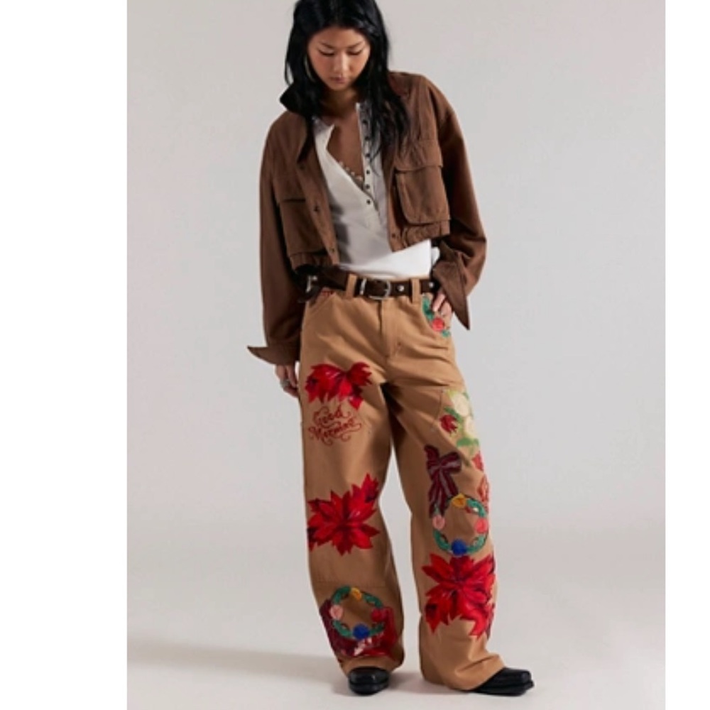 NWT We The Free Bright Time Craft Pants Size 6